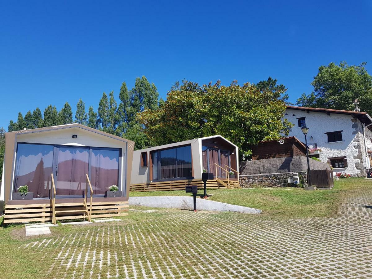 Bungalows Portuondo Parking Gratuito Mundaca Exterior foto